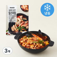 자연별곡 듬뿍 담은 알곤이탕 (냉동), 520g, 3개