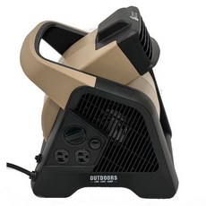 REMEMBER OUTDOOR 有點意思 渦輪扇, 額外雙插座 便攜設計, TF-01S (沙色)