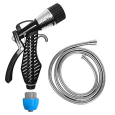 World Clean 多用途2in1噴槍 + 不鏽鋼水管 2m 套組, 1套, 混合色