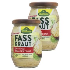 퀴네 파스크라우트 사우어 크라우트, 400g, 2개