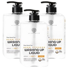 아이너바움 아기 주방세제 시트러스, 700ml, 3개