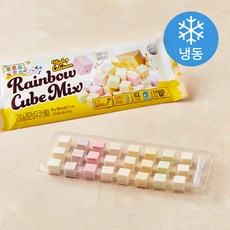 고칼슘 레인보우 큐브 MIX (냉동), 90g, 1개