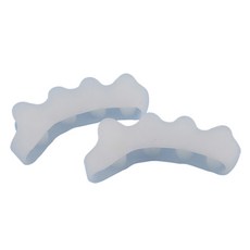 드방스 발가락 보호대 왼발 + 오른발 세트 화이트, 1세트