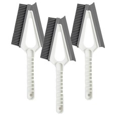 UdiLife 優的生活大師 hold 刷 AY TPR雙面縫隙刷, 米色 + 灰色, 3個