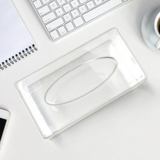 comet 壓克力面紙盒, 1個, 透明