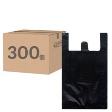 CLEAN i 黑色手提塑膠袋 (3-5 公升適用) 2號, 300個