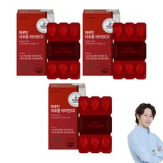 하루틴 리포좀 비타민CD 1200mg, 30정, 3개