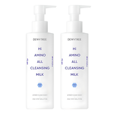 듀이트리 하이 아미노 올 클렌징 대용량 밀크, 400ml, 2개