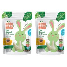 NOBI NOBI 娜比 兔兔小米菓, 15g, 2包, 起司蔬菜