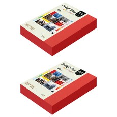 paperculture Print Pro 彩色影印紙 No.29 紅色 80g, A4, 1000個