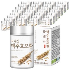 국내산 맥주효모환, 30개, 100g