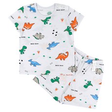 Maykids 男童透氣Claydino五分變色家居服套裝