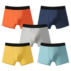 AVANTKI 基本素色四角兒童內褲 5件組