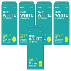 WHITE 消臭護墊, 5包, 加長型(17.5cm), 75片