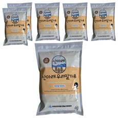 山下韓國產小麥粉 金剛全麥中筋麵粉, 1kg, 6個