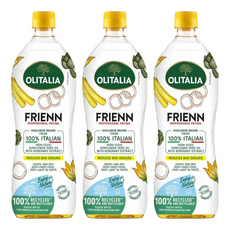 OLITALIA 奧利塔 高溫專用葵花油, 1L, 3瓶
