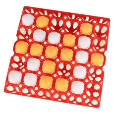 Beulche 乒乓球賓果遊戲板 + 2種球 x 15入組, 混合顏色