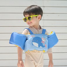 NAI-B 奈比 幼兒戲水裝備 臂圈夾克, 藍色