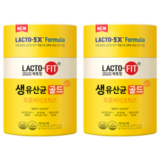 Chong Kun Dang 鍾根堂 LACTO-FIT 黃金益生菌, 80包, 2g, 2罐
