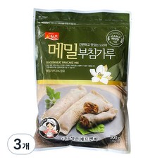 蕎麥煎餅粉, 500g, 3個