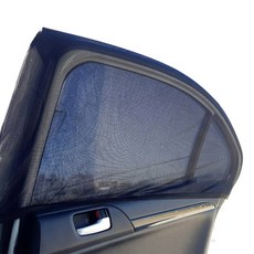 SiNYi 新翊 車窗高彈力防蚊帳, 2入組, 通用型, 不適用, 黑色