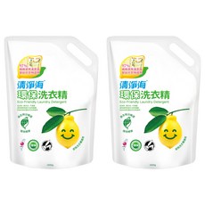 清淨海 環保洗衣精 補充包, 1.5kg, 2包