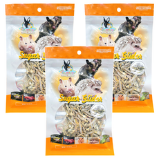 Pet Village 魔法村 營養高鈣海味丁香魚 動物用, 含豐富DHA及鈣質 無添加防腐劑, 60g, 3包