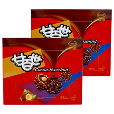甘百世 榛果Set, 香濃巧克力搭配酥脆榛果, 168g, 2盒