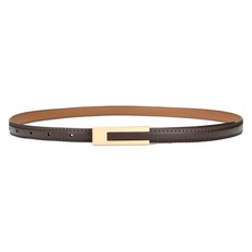 지앤와이 여성용 모던 심플 슬림 얇은 벨트