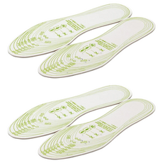 WE CHAMP 乳膠珪藻土鞋墊 WTB-020 白色 2雙 29 x 10 x 0.5cm - 吸濕除臭 舒適透氣