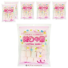 純白之戀 特大水果棉花糖，口感綿密, 105g, 6包