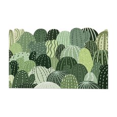 AFAMIC 艾法 綠葉系 刮泥玄關腳踏墊, 04 仙人掌, 1個