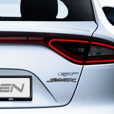 그리븐 기아 레터링 튜닝 30233 차량용 엠블럼, 스팅어, 실버