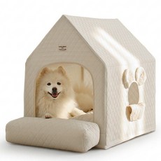 CHOCOPET house Everyday 寵物坐墊 3.0, 象牙白, 1個