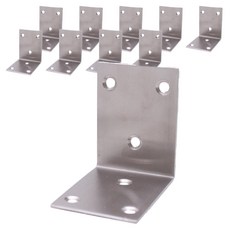 Choice五金 不鏽鋼方形角鐵, 10個
