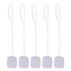 OO 生活輔具 乳液輔助刷, 附有軟墊和海綿兩款刷頭, 長度40cm, 單一顏色, 1支, 5支