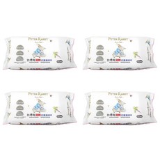 PETER RABBIT 比得兔 酒精抗菌擦拭巾, 60張, 4包