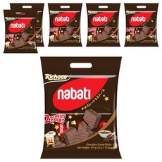Richoco 麗巧克 nabati 巧克力威化餅, 414g, 6袋