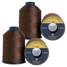 코튼빌 코아사 고급 미싱 재봉실 45수, C059, 4개