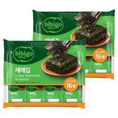 비비고 재래김 도시락김 12p, 64g, 2개