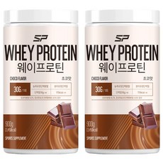 SP 乳清蛋白 巧克力口味, 2個, 900g