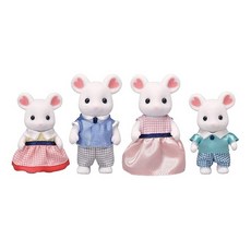 EPOCH Sylvanian Families 森林家族 棉花糖鼠家庭組, 1盒