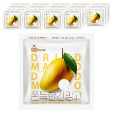 프루타 쫀득한 건망고, 20개, 80g