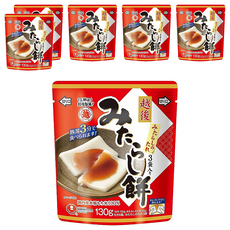 越後製菓 御手薄麻糬 黑糖風味 130g, 6袋