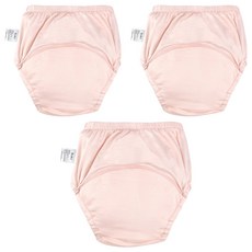 PUKU 藍色企鵝 雲感波浪學習褲 怦粉 3件 XL(110cm) 天然竹纖維 親膚透氣