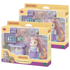 EPOCH Sylvanian Families 森林家族 Sylvanian 小馬髮型套裝 5644, 2組