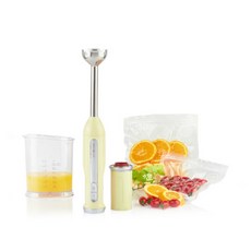 cocozelle 手動攪拌機真空機 HS-9301V, HS-9301V（黃色）