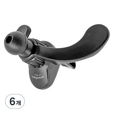 obsidian 車上圓形出風口手機支架平板電腦支架CT-H31, 單色, 6個