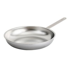 Firgi 電磁爐適用 無油煙五層平底鍋 28cm, 1個, 銀色, 平底鍋