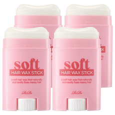 RiRe 碎髮細髮定型柔順髮臘棒, 4個, 22g